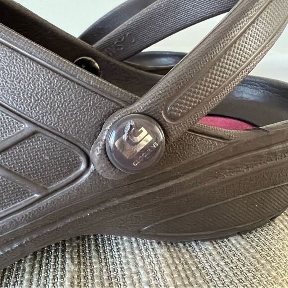 Women’s CLOGGENS brown Sz 10 waterproof clogs COMFY! - Picture 13 of 13